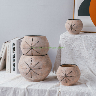 Home decor modern concrete planter pot flower pots garden decoration indoor flower pot
