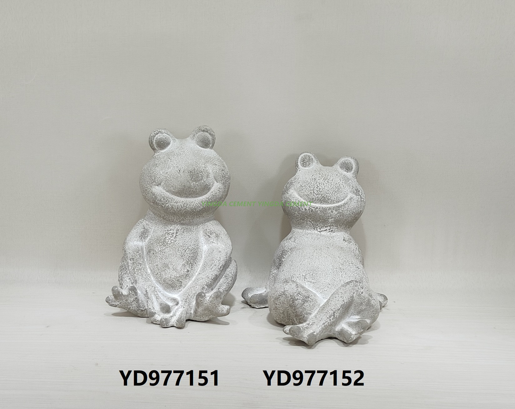 Wholesale Cement Frog Rose Flower Outdoor Statue Unique Housewarming Birthday Gifts