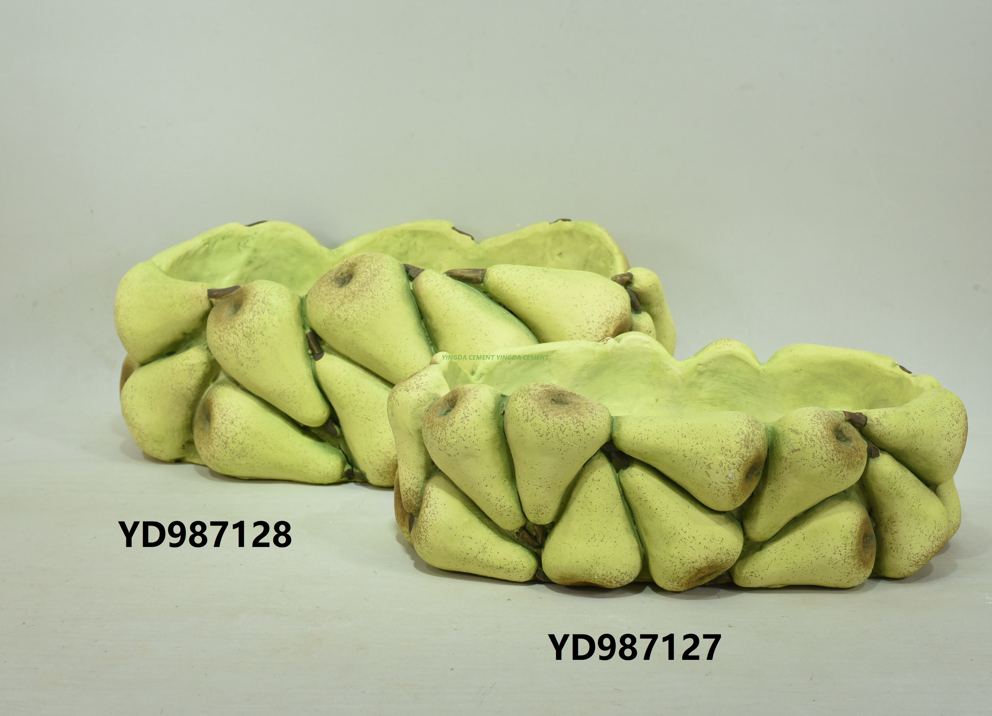  Flower Pot Home Decor Cement Fruit Vase for Fruit Collections 