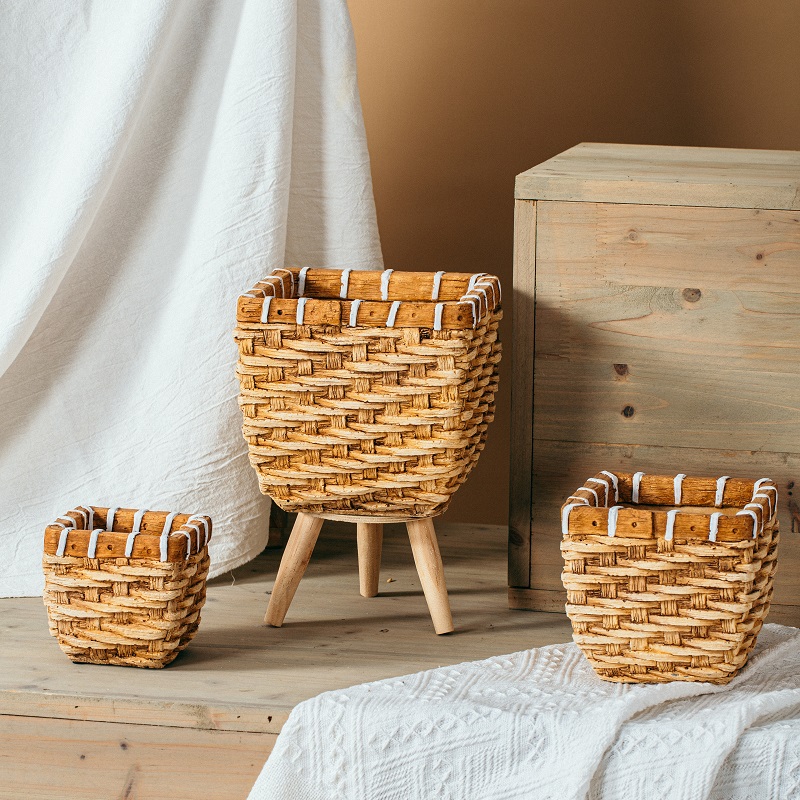 New arrival fancy tabletop decoration concrete planter pot cement small flower pots