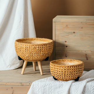 Nordic rustic style home garden decorative pot wholesale indoor outdoor cheap cement flower pots