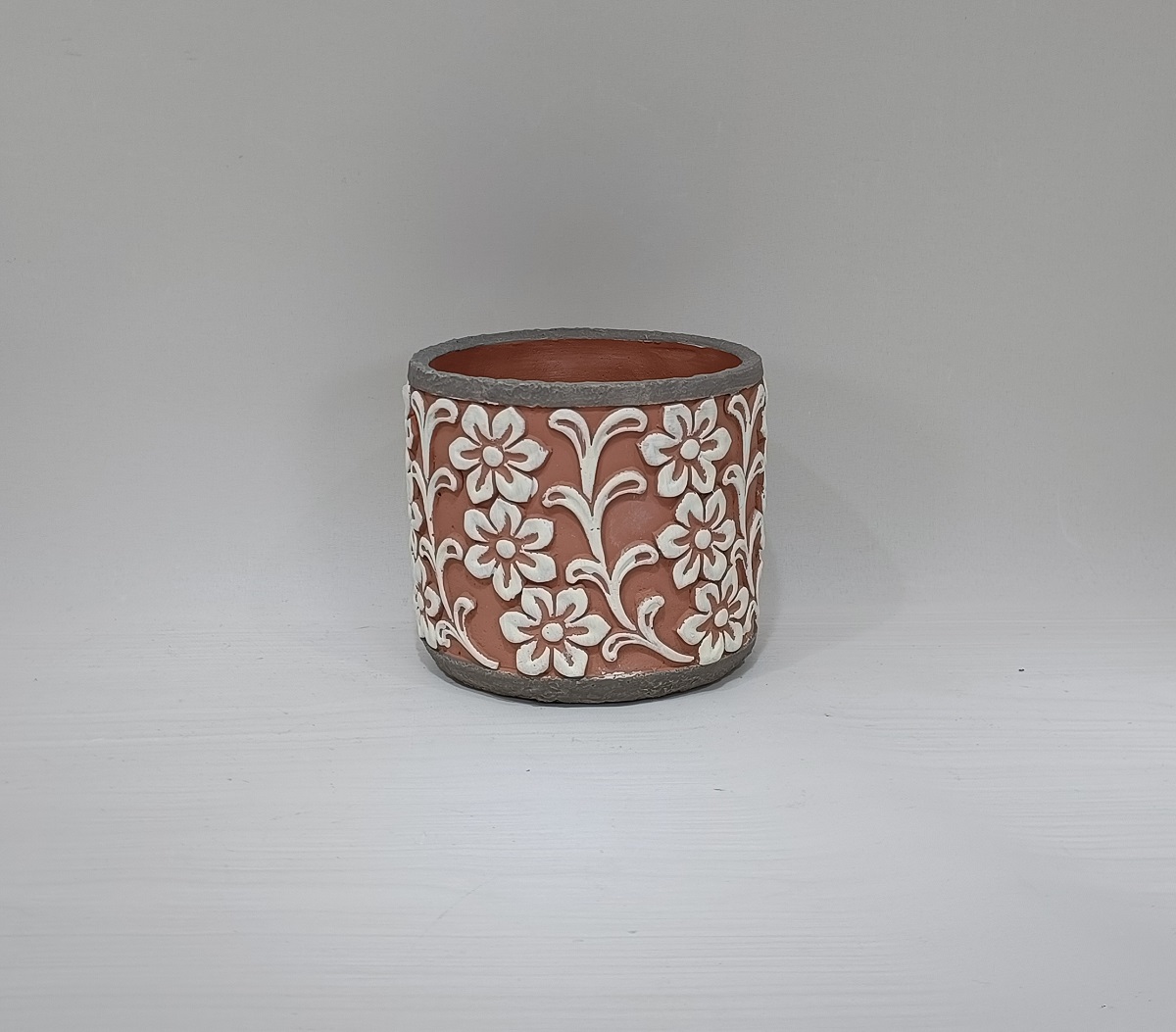 New product custom sizes cylinder shape concrete small bonsai pot unique cement pot in bulk