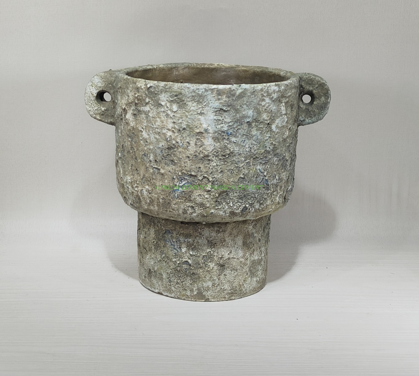 New product antique garden decoration indoor outdoor succulent pot cement plant flower pots for home