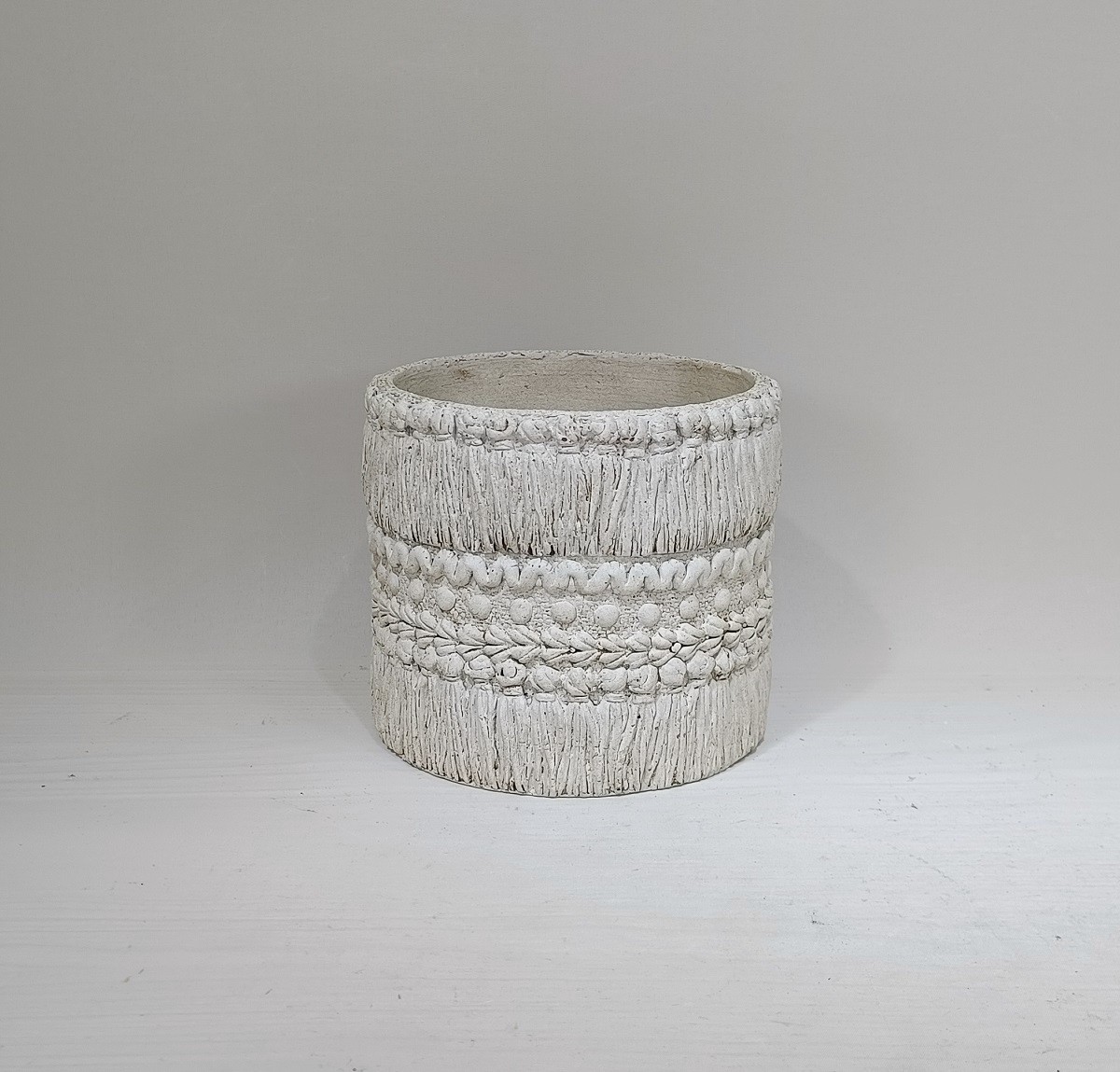 New arrival customizable size concrete plant pots nordic style modern garden cement flower pots