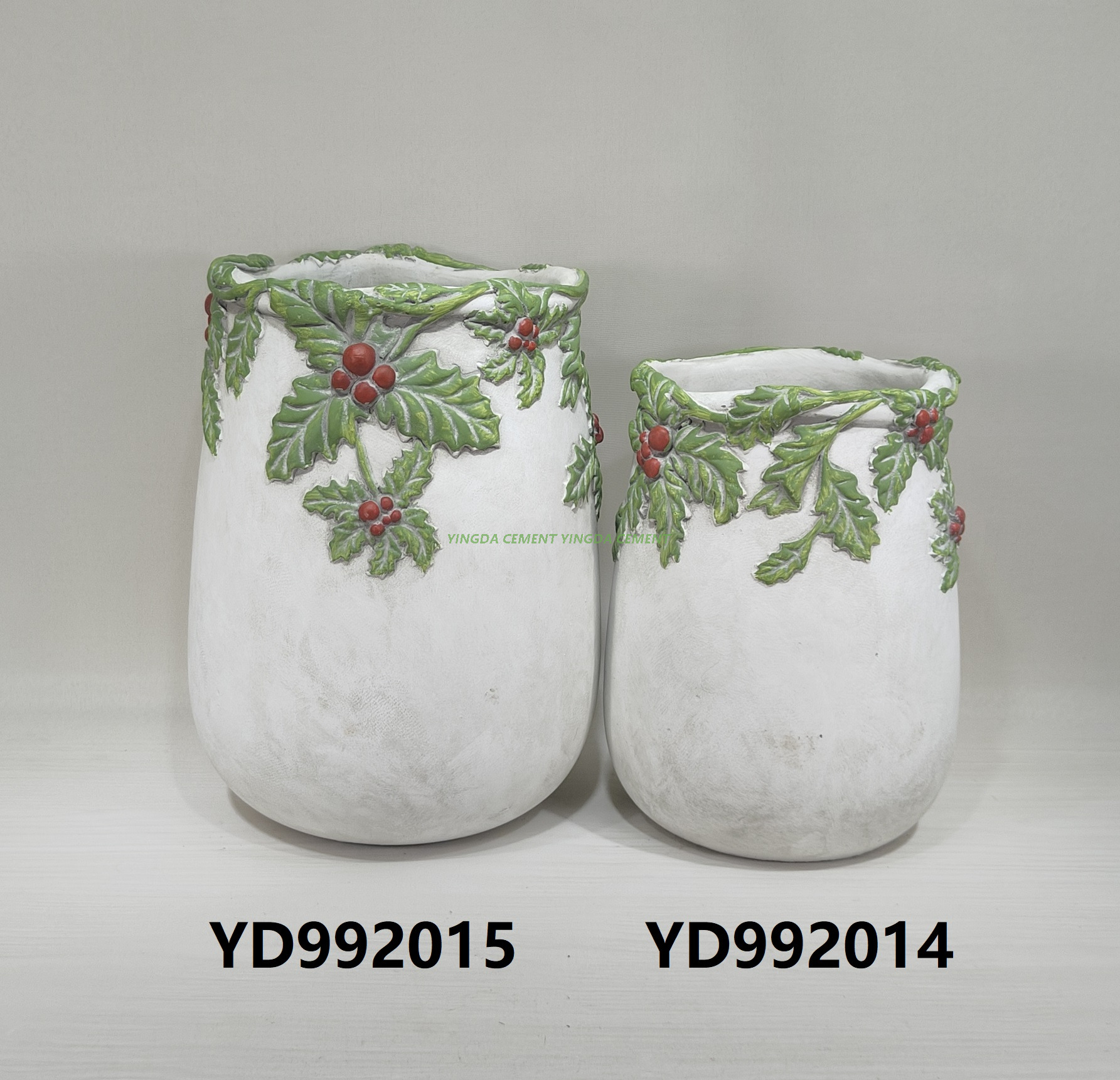 Creative Indoor Flower Pots Colorful Indoor Cement Planter for Plants & Flowers