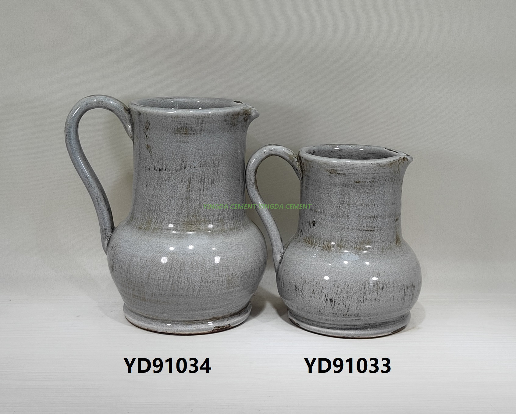 Wholesaler Small Outdoor Indoor Succulent Flower Plant Ceramic Pots Modern Garden Planters