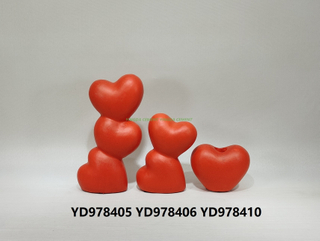 Heart Shape Vase Cement Flower Pot Succulent Plants Cement Molds Home Decor