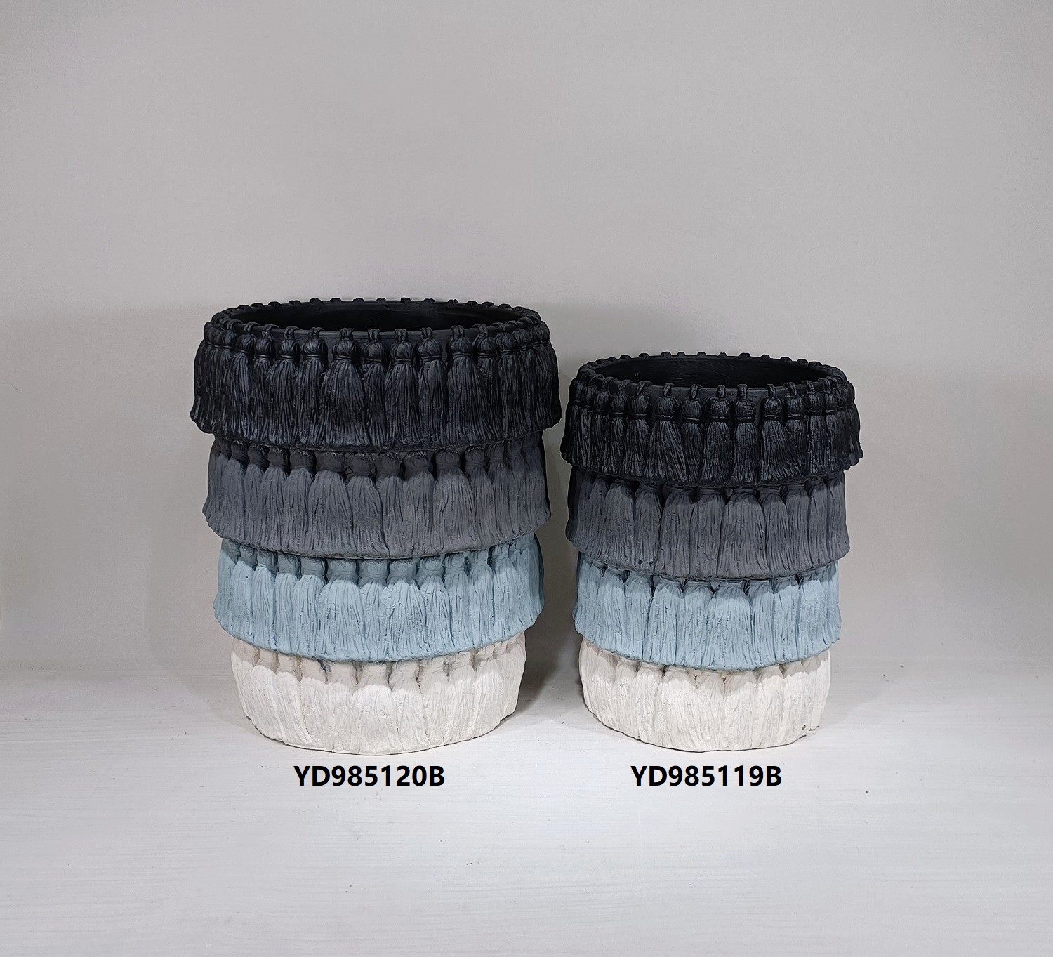 Creative design home living room matte concrete flower vase nordic color cement flower vases for decor