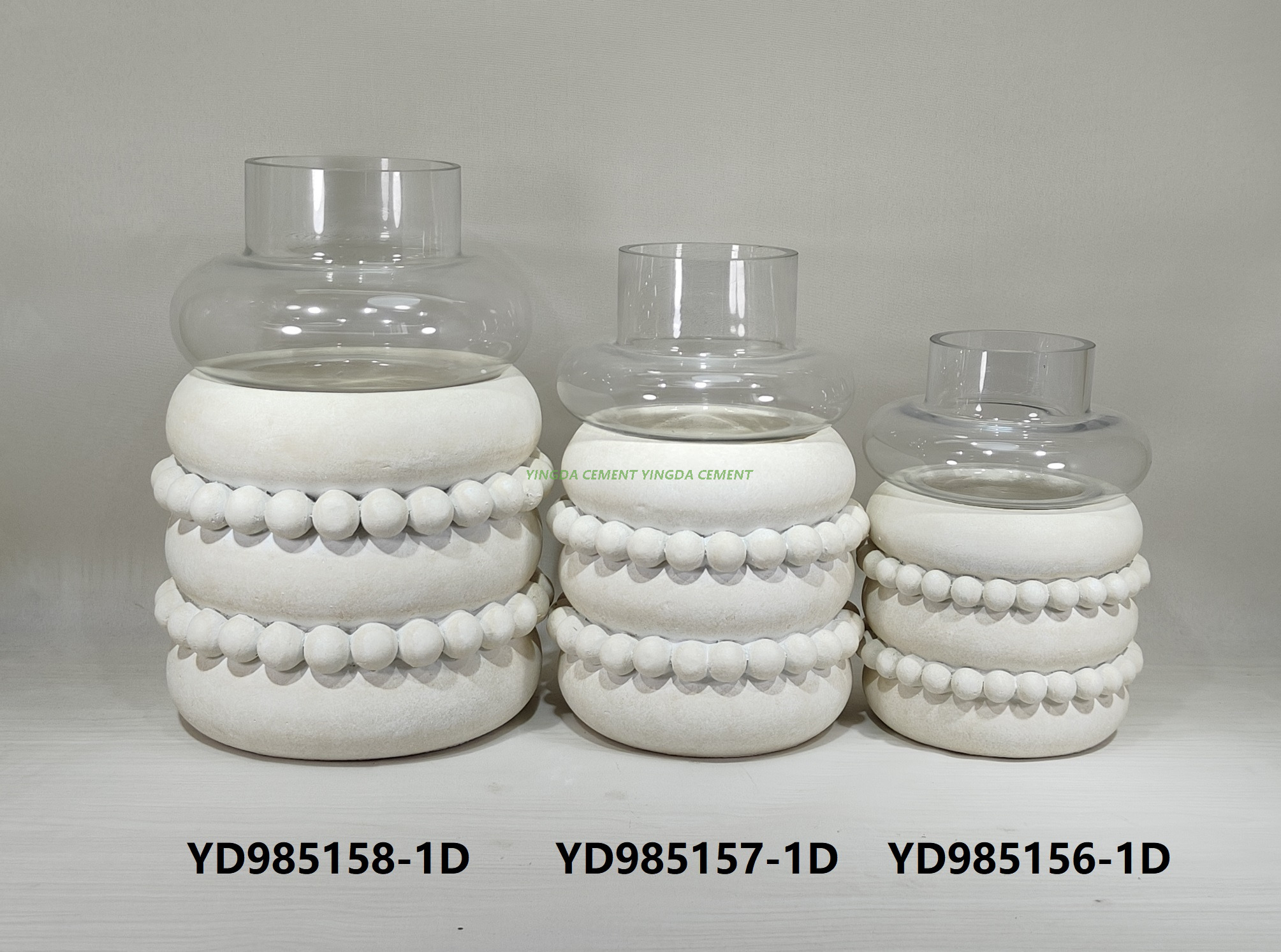 Modern Nordic White Ceramic Pot with Tray Minimalist Terracotta Herb Pot Clay Succulent Planter Pot