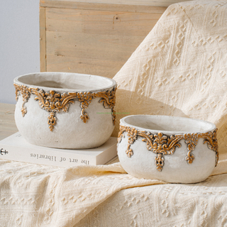 SimpleCement Flowerpot Creative Garden DecorationFlowerpot Magnesium Mud Manufacturers