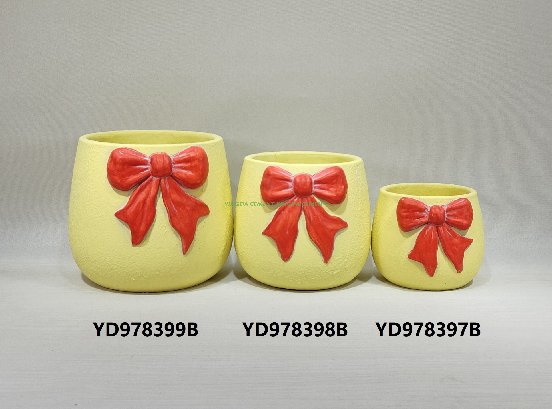 High Quality Modern Design Fiber Cement Concrete Planter Flower Pots Garden Supplier Vietnam With Gardens-Supplier's Choice