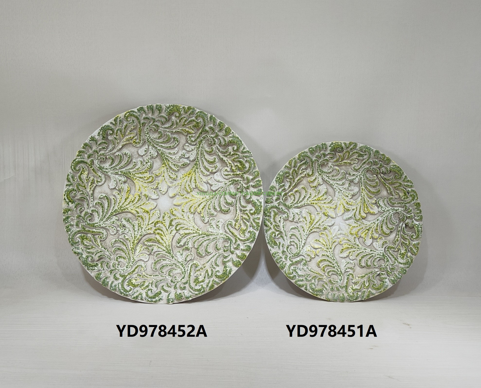 New Design Home Decoration Concrete Saucer