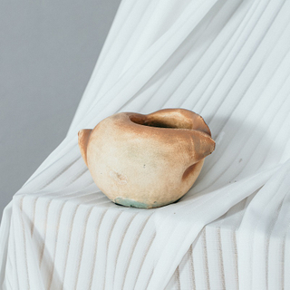 Wholesales fine quality creative cement trumpet shell table ornaments cement candle holder modern nordic home decor