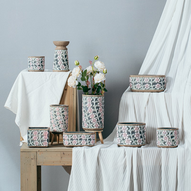 Nordic style relief creative design candles stand holder wedding home candlestick decorative candle holders