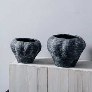 Wholesale modern european style flower cement planter garden pot for home decor