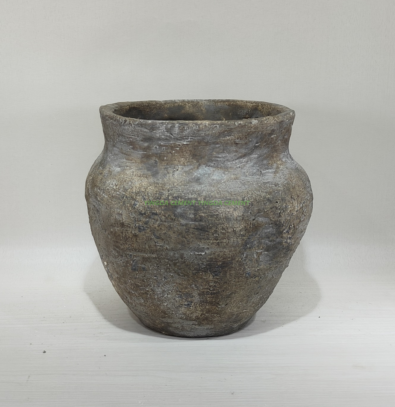 New product wholesale succulent planter home garden decoration cement flower pots in bulk