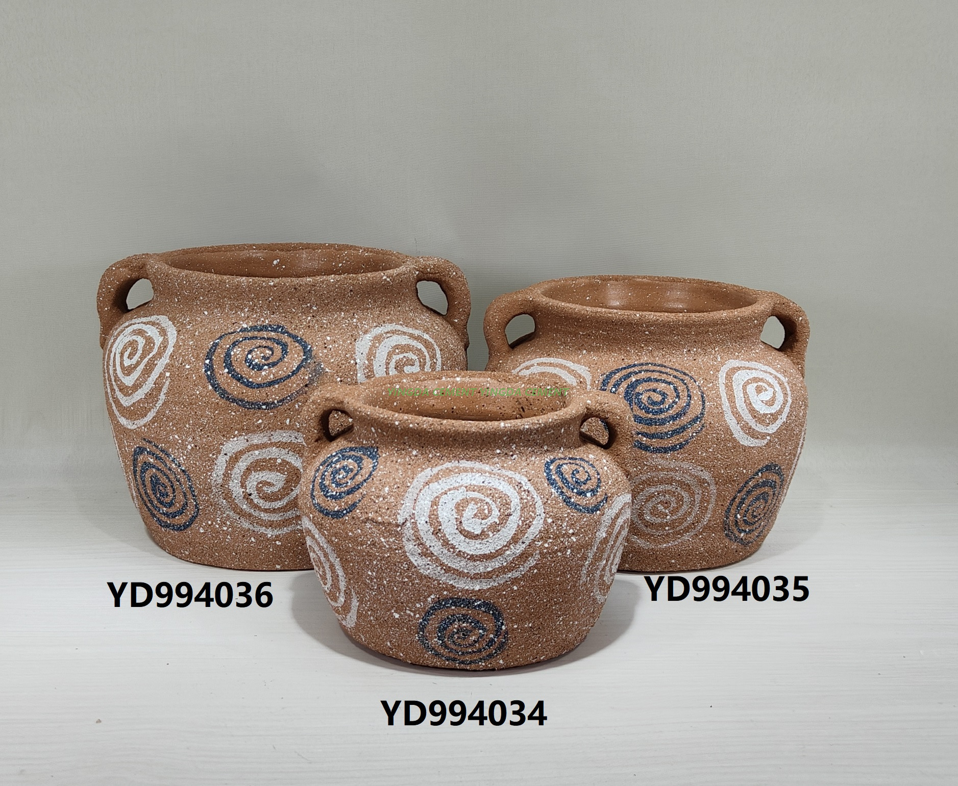 Wholesale Factory Price Cement Home Decor Indoor Garden Decoration Outdoor Modern Flower Pots & Planters