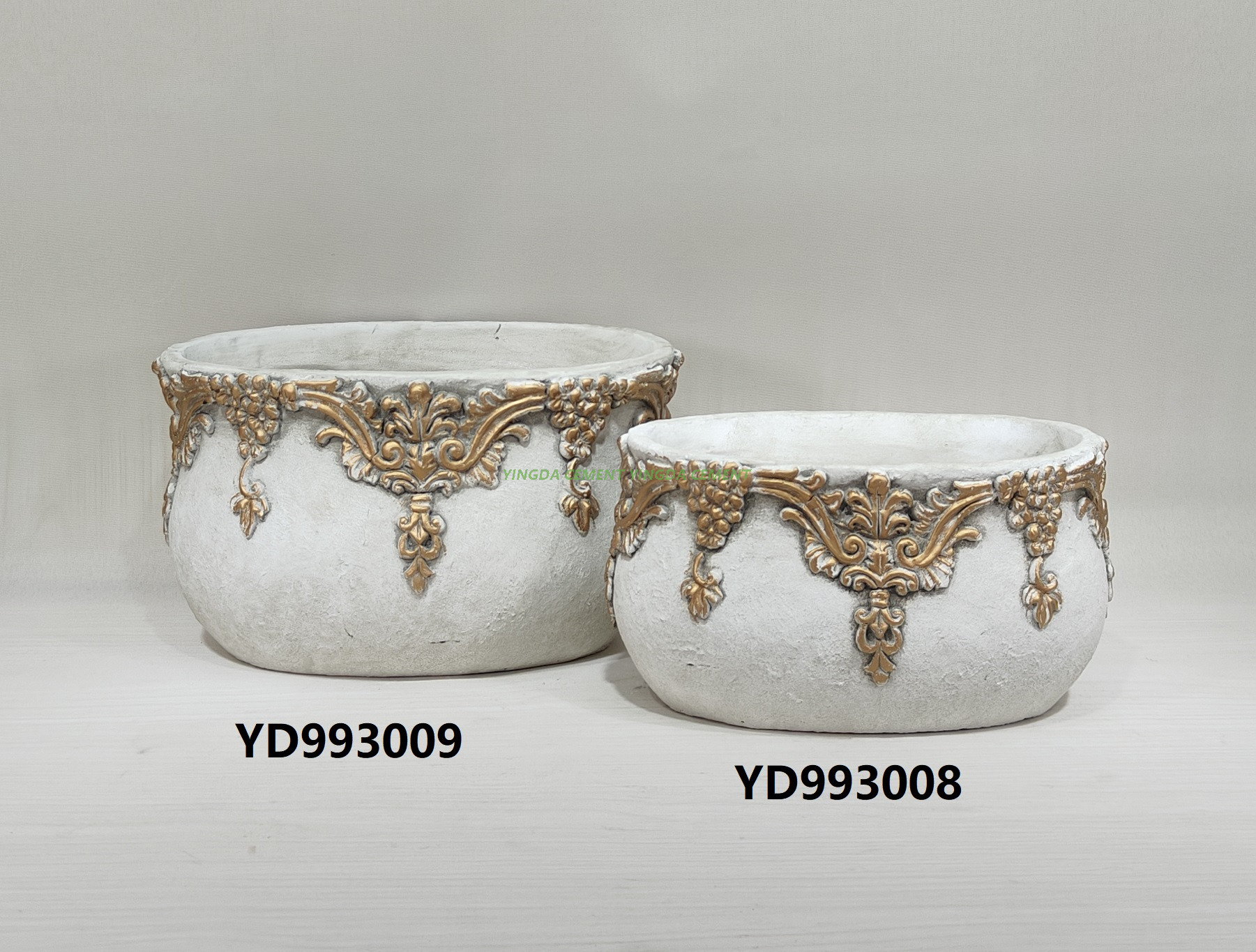 SimpleCement Flowerpot Creative Garden DecorationFlowerpot Magnesium Mud Manufacturers