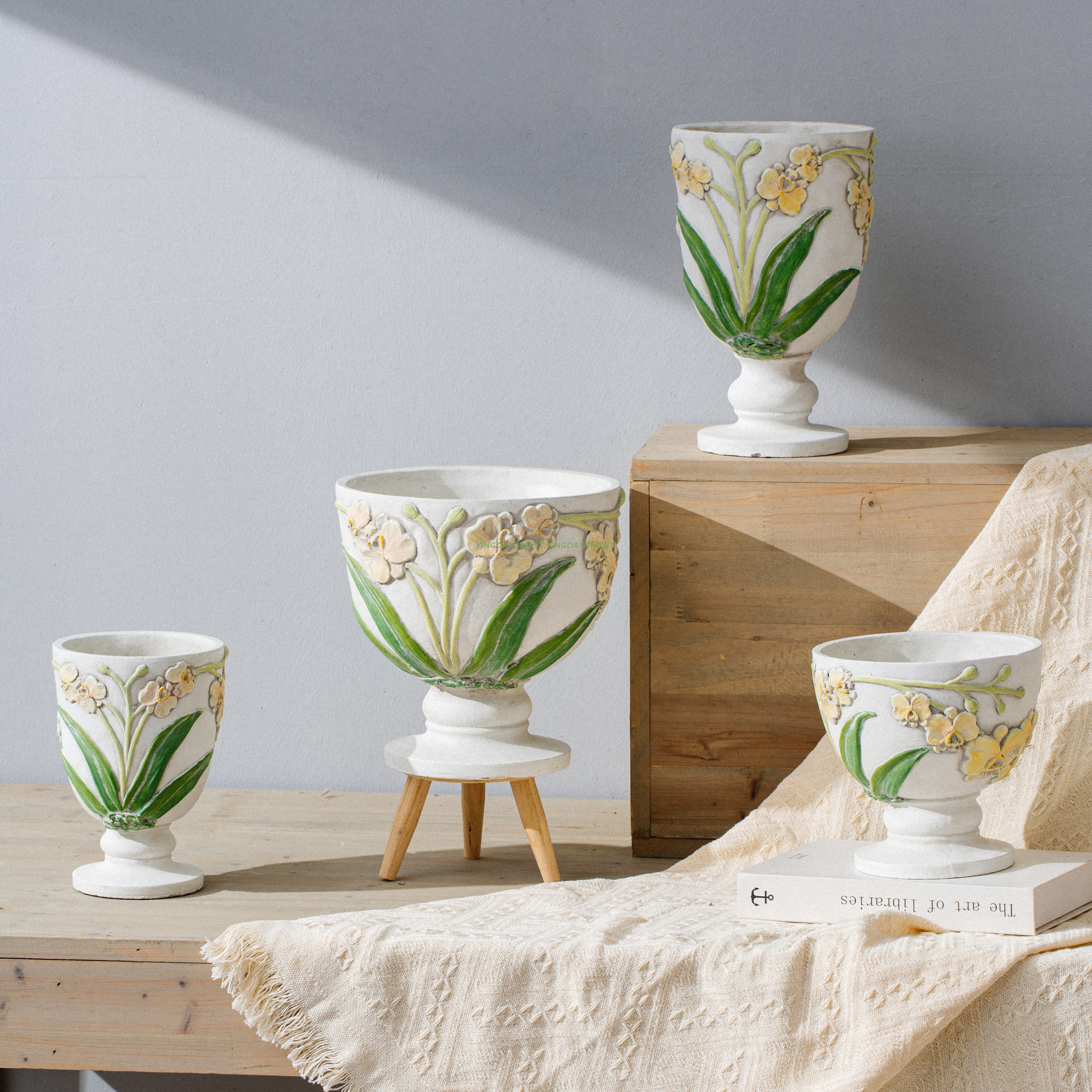 Nordic Modern Home Garden Maceta Decoration Cylinder Succulent Planter Matte Mini Flowerpot Plant Flower Pots 