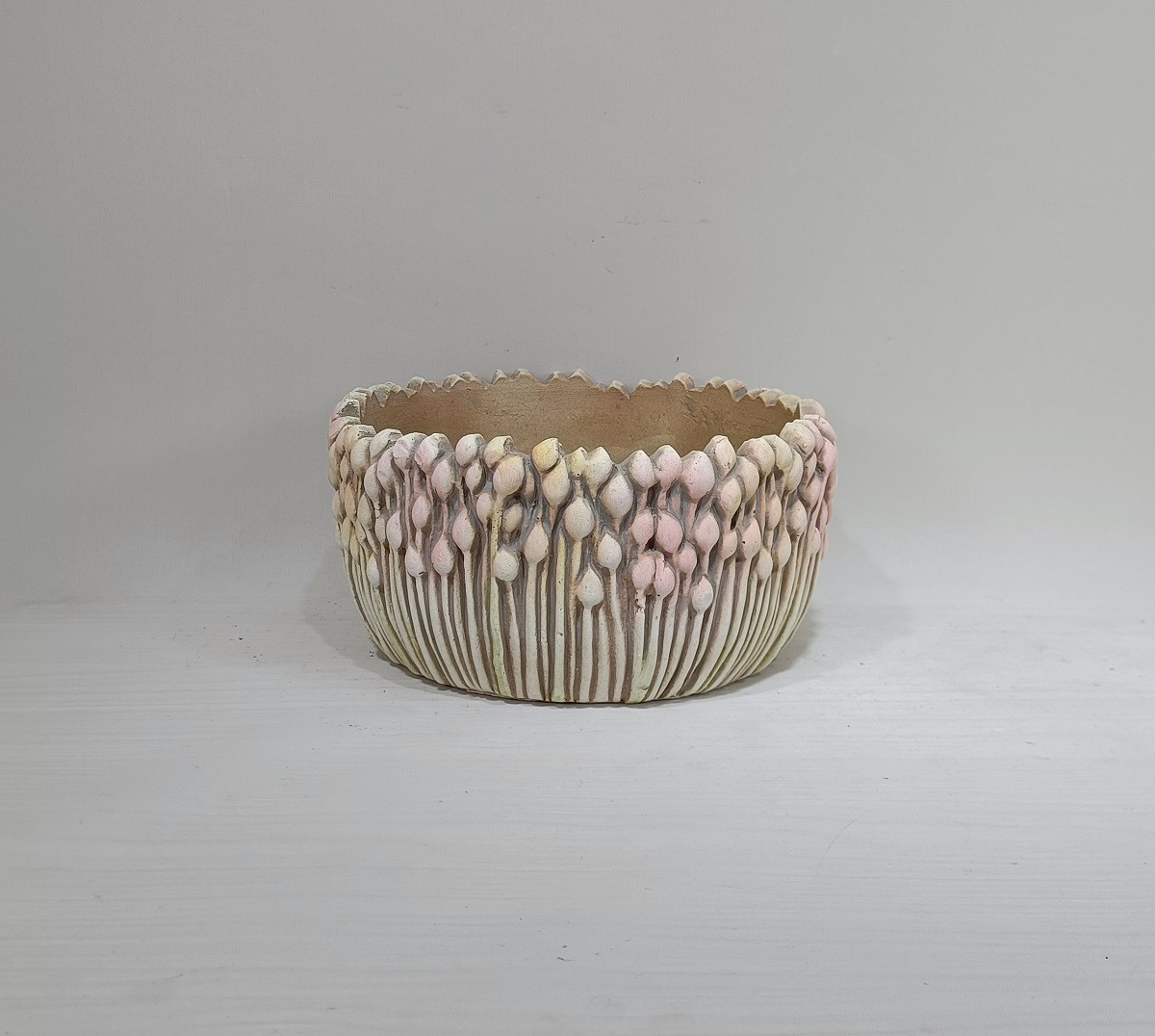  different shape garden decoration succulent pots custom cement garden flower pots