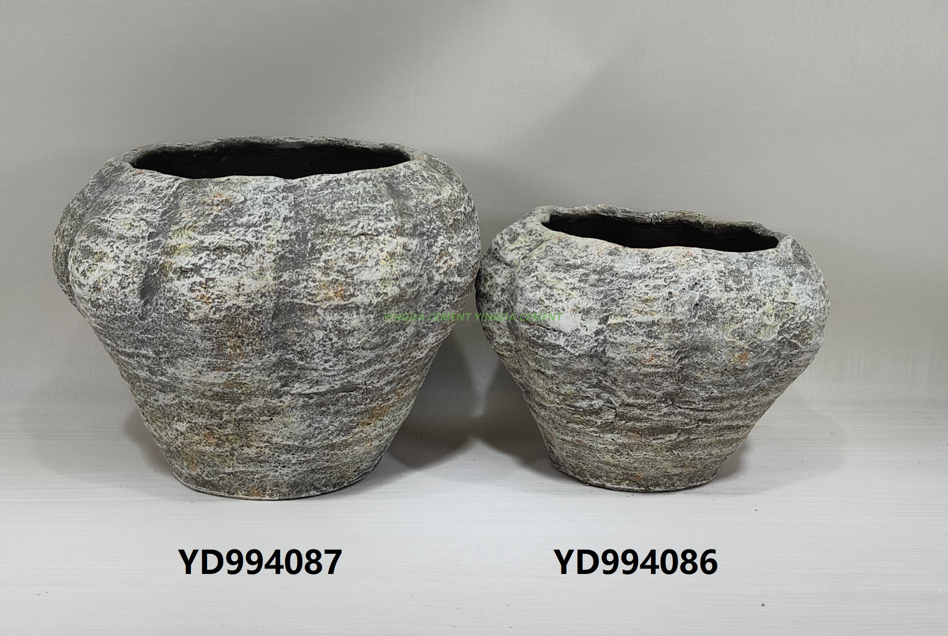 Hand-painted Cement Kiln-transformation Succulent Plant Pot 