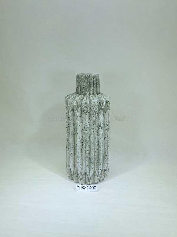 Solid Marble Modern Concrete Vase Planter